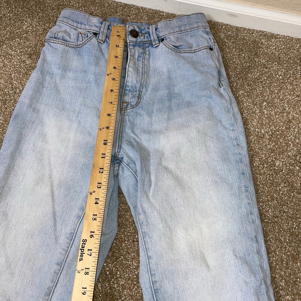 BDG jeans Mom High Rise straight leg 25" light wash - Picture 4 of 8